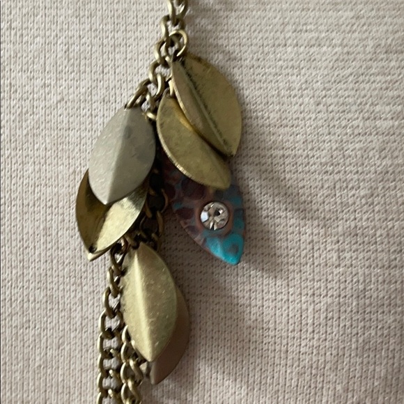 Laurel Spring Gold Colored adjustable 44” Necklace - Picture 1 of 9